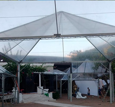 Tenda Lona Cristal